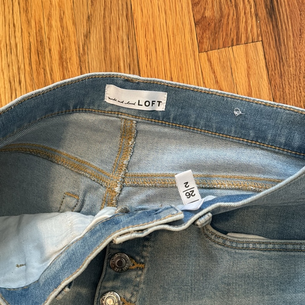 Loft High Rise Jeans - Picture 2 of 3